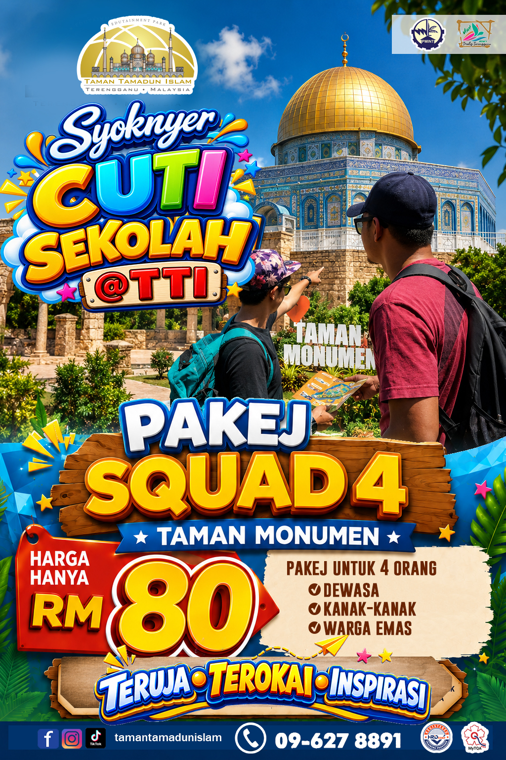 Pakej Squad 4 Taman Monumen