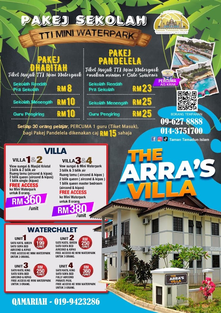 Pakej Sekolah TTI Mini Waterpark