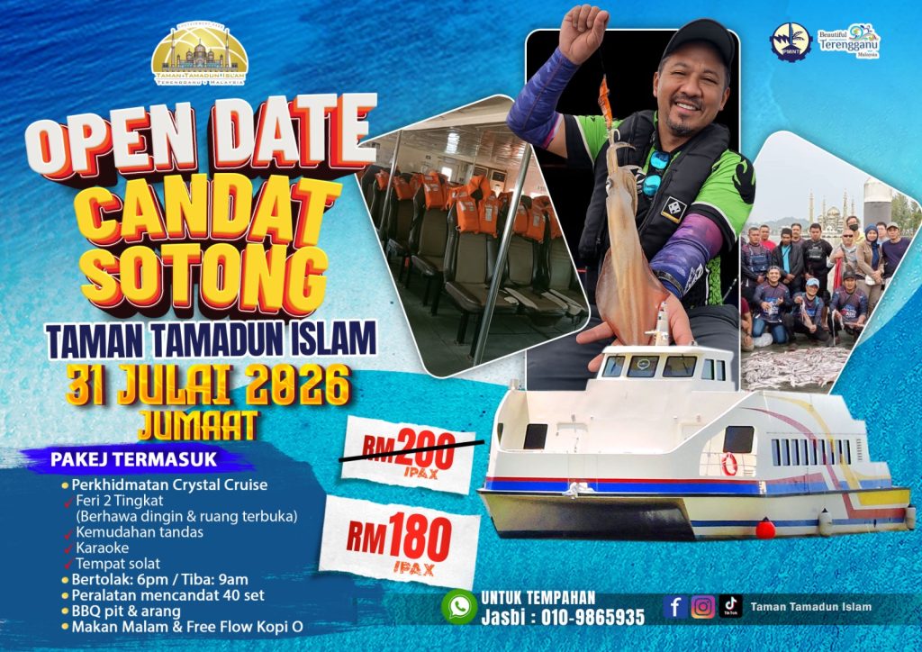 Open Candat Sotong 31 Julai
