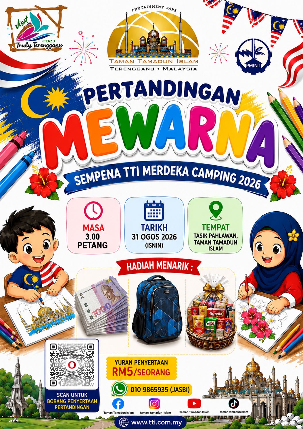 Pertandingan Mewarna Merdeka Camping 2026