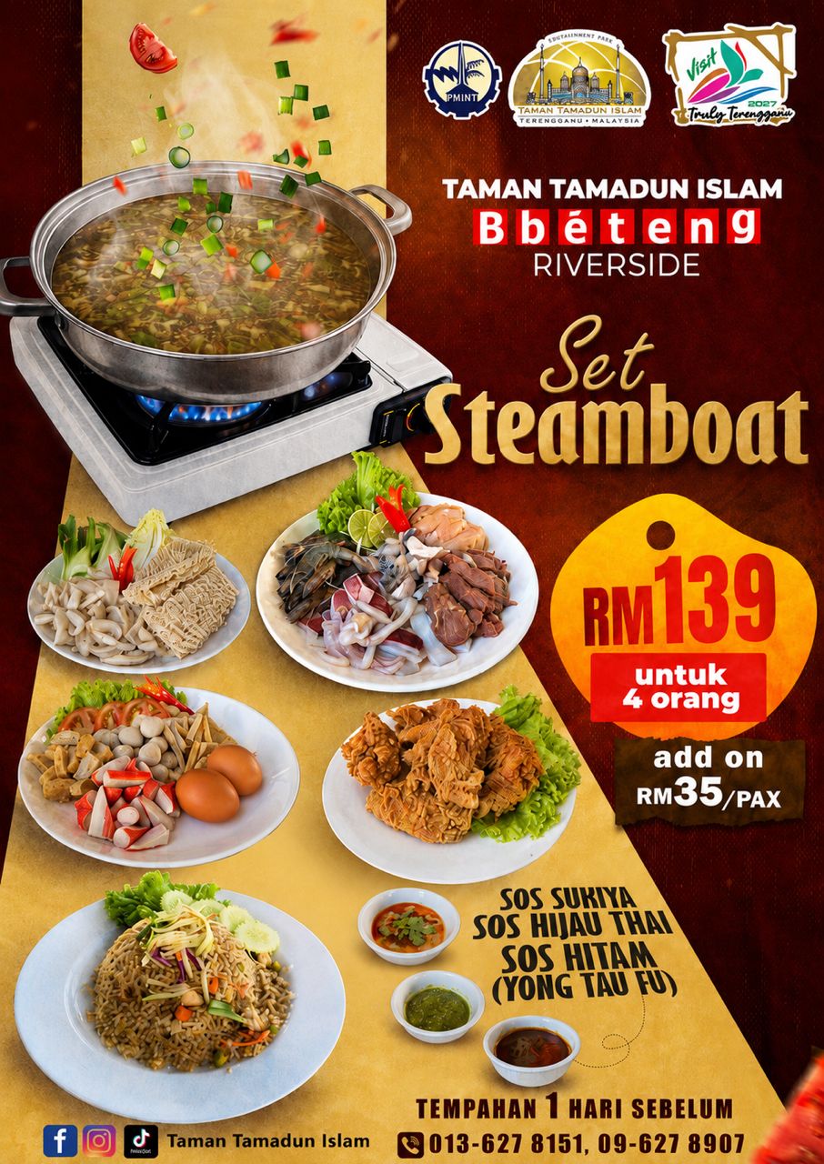 Steamboat Bbeteng Riverside