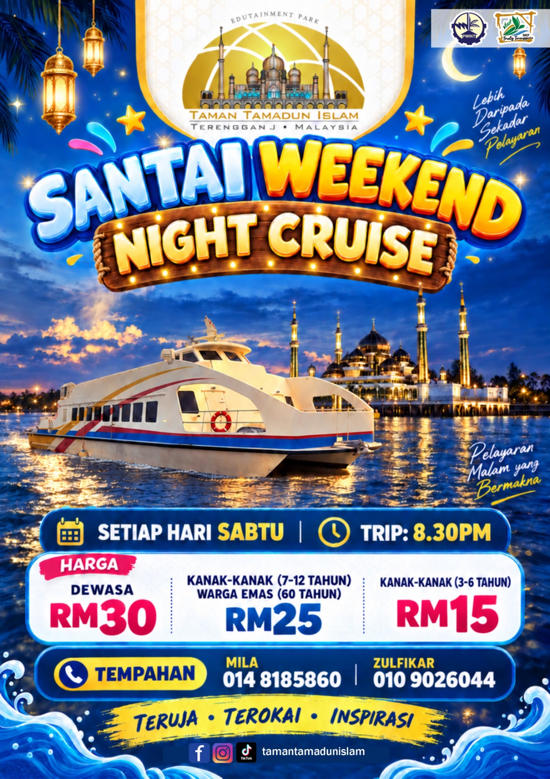 Santai Weekend Night Cruise